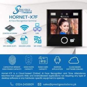 Hornet-X7F AI Face Recognition Terminal